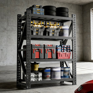 Heavy Duty Metal Adjustable Garage Shelves