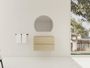 30" Wall-Mounted Bathroom Vanity Cabinet
