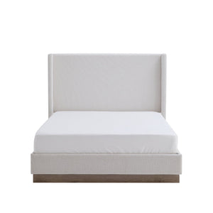 Hale - Upholstered Wingback Bed