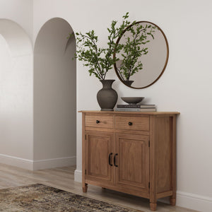 Entryway Storage Cabinet with Adjustable Shelves - Multiple Colors