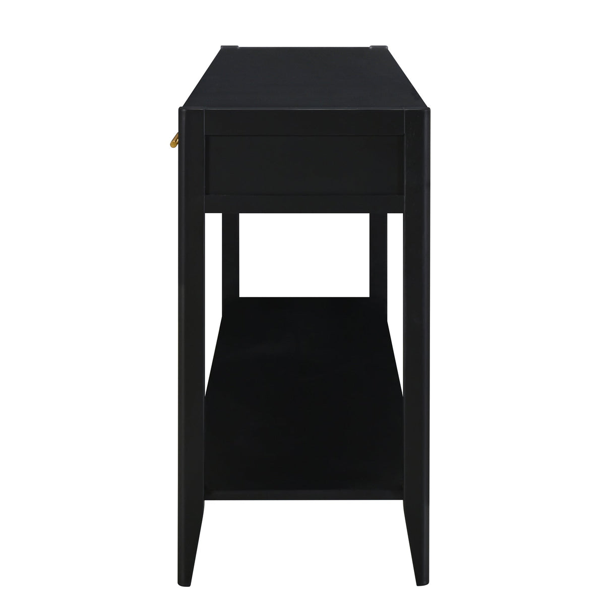 U_STYLE 60" Painted Console Table with 3 Drawers