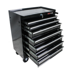 Multifunctional Tool Cart With Wheels And Drawers