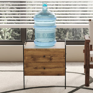 Double-Drawer Bedside Table