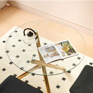 Dining Table, Space Saving Kitchen Table For Living Room