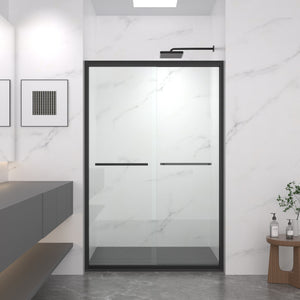 Aluminum Frame Double Sliding Shower Door