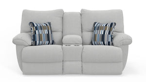Lenny - Power Lay Flat Reclining Console Loveseat