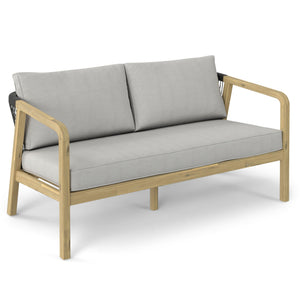 Palmetto - Outdoor Sofa - Stone Gray