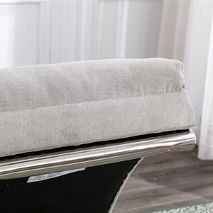 Massage Chaise Lounge Indoor With Remote Control, Ergonomic Electric Massage Lounger