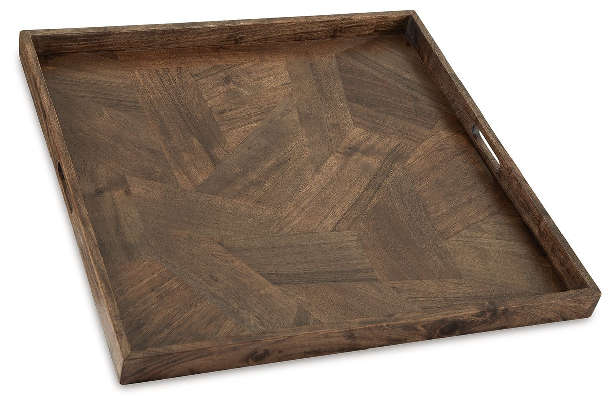 Heddford - Tray - Brown