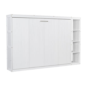 Murphy Bed With Bookshelf And Storage
