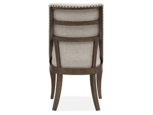 Roxbury Manor - Dining Arm Chair With Upholstered Seat and Back (Set of 2) - Homestead Brown