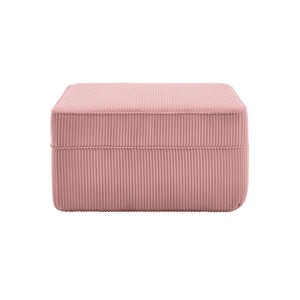 Ottoman Corduroy - Pink