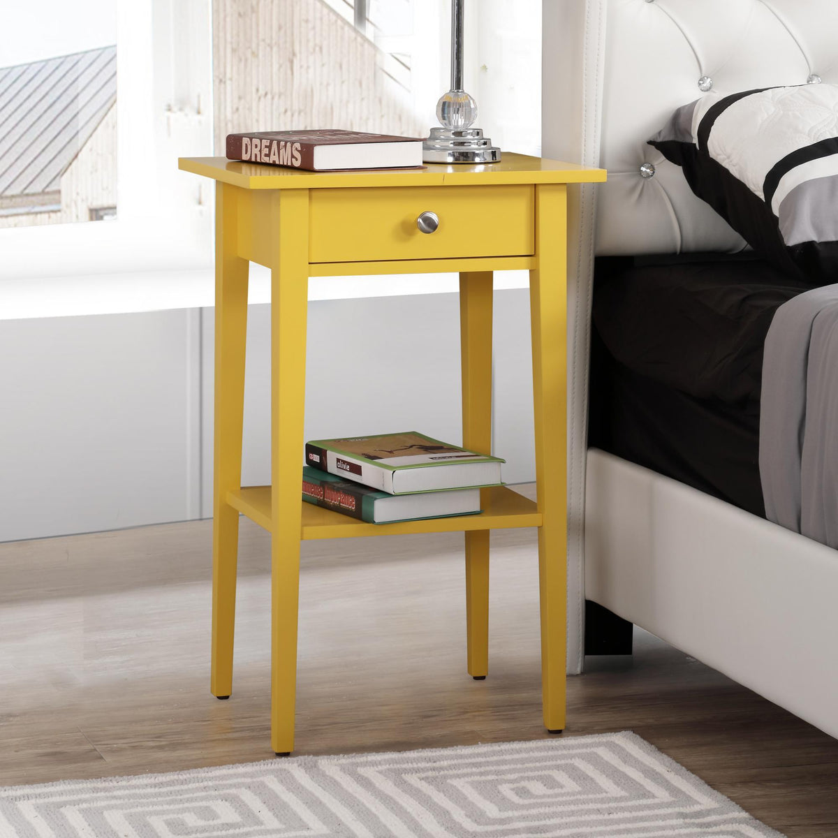 High Quality Wood Nightstand