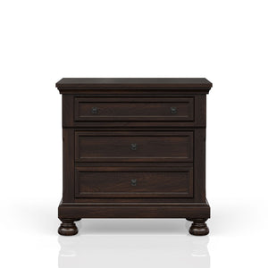 Nightstand Two Storage Drawers