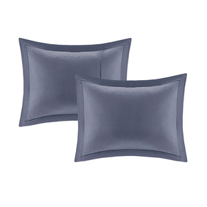 Queen Striped Comforter Set with Bed Sheets