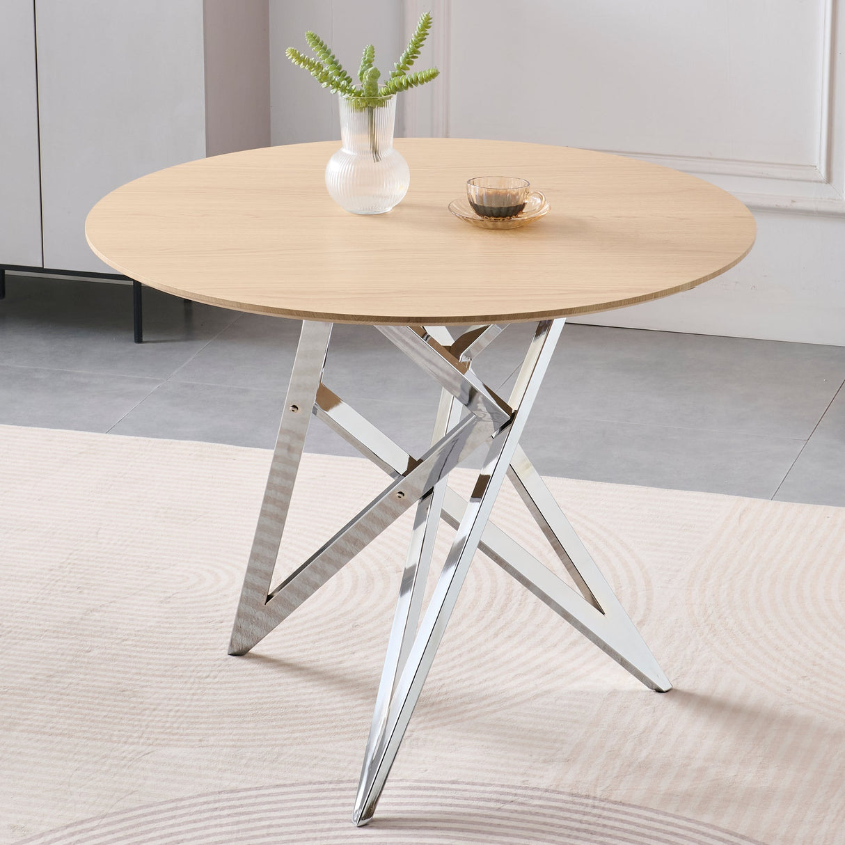 37-Inch Round Dining Table