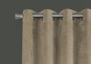 2 Pieces Set Curtain Panel Room Darkening Grommet