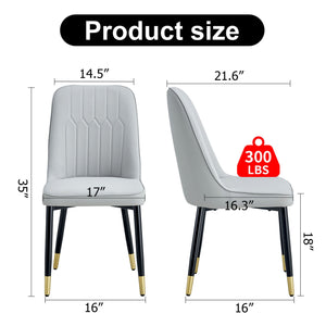 Modern Chair With Metal Legs