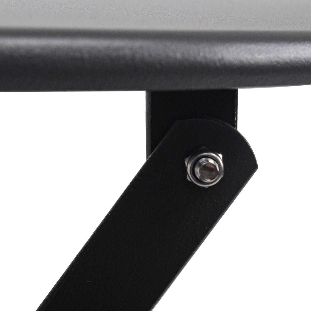 3 Pieces Patio Bistro Balcony Metal Chair Table Set - Gray