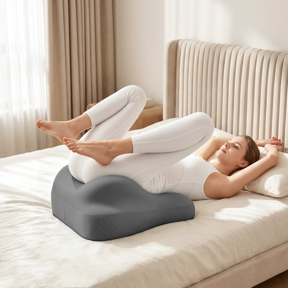 Ergonomic Memory Foam Sex Pillow for Couples