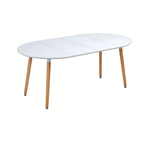 Extensible Table, Dining Table, Office Table, Coffee Table Metal Leg