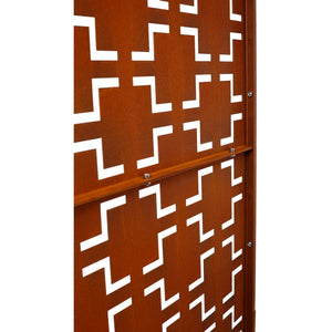 Outdoor & Indoor Metal Privacy Freestanding Decorative Screen