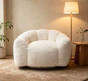 Large Single Petal Cloud Comfortable Lazy Sofa Chair
