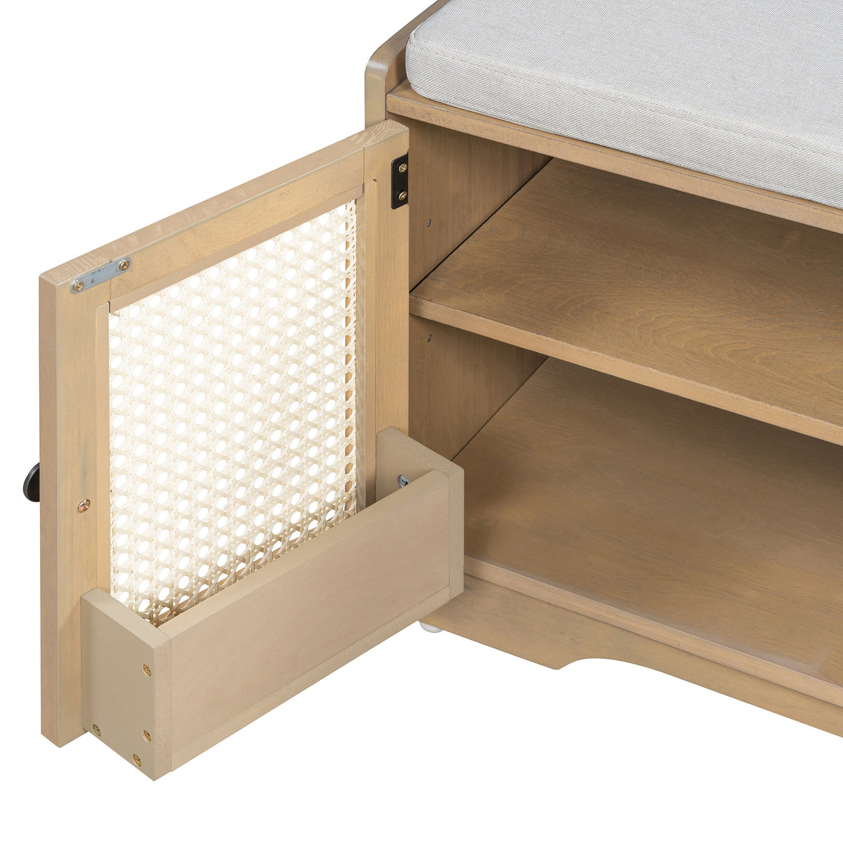 TREXM Rustic Storage Bench