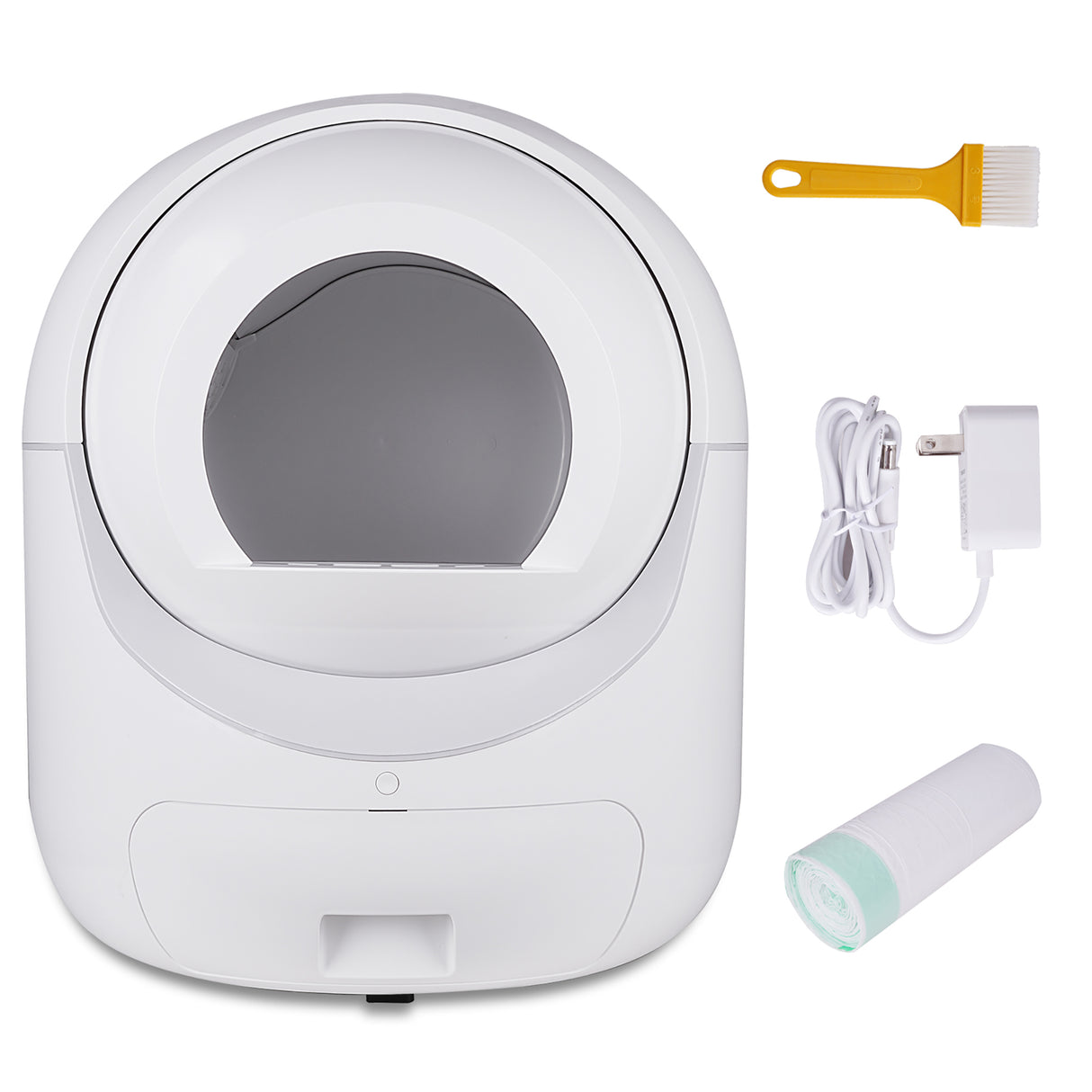 Smart Automatic Cat Litter Box,Automatic Scooping and Odor Removal