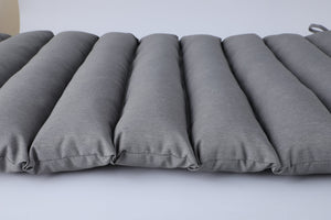 2PCS Set Outdoor Lounge Chair Replacement Cushions - Grey