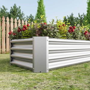 Metal Raised Garden Bed 4x2x1 ft