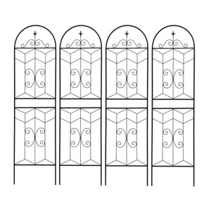 4 Pack Metal Garden Trellis