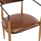 Fielding Mid-Century Modern Dining Chair, Set of 2