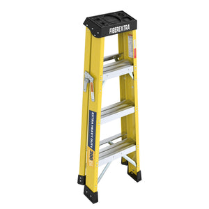Fiberglass Reinforced Single Side Ladder – 4-Step