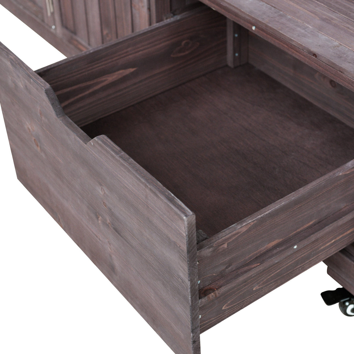 K&K 80.5' Outdoor Kitchen Island for Big Green Egg & Blackstone Griddle