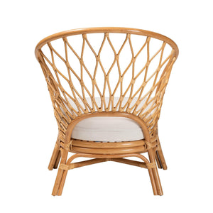GigaTech Honey Rattan Accent Chair