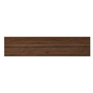 TV Stand With Soft Closing Hinges And Cable Management - Walnut