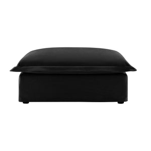 Luxurious Chenille Ottoman