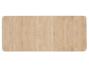 Somerset - Trestle Dining Table - Butternut and Omari Natural