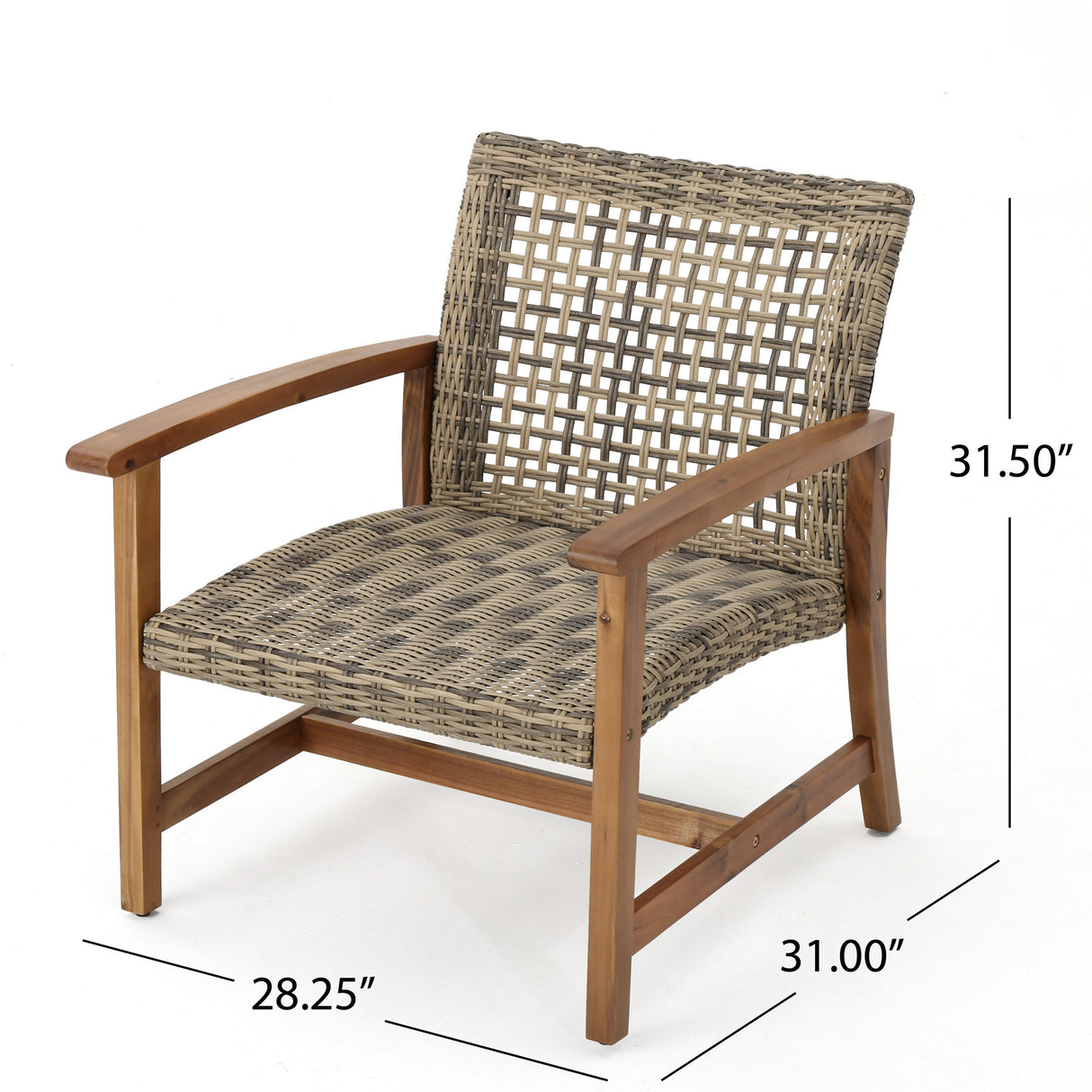 Hampton set of 2 outdoor chairs
