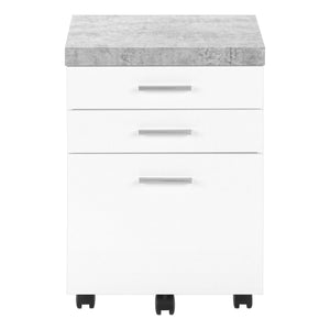 File Cabinet Rolling Mobile Storage Drawers Printer Stand For Office