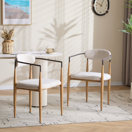 Fielding Mid-Century Modern Dining Chair, Set of 2