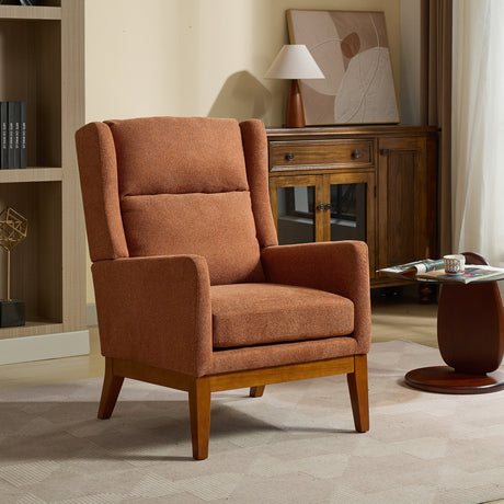 Milstead Wide Modern Accent Chair