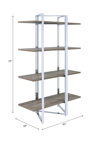 Libby - Bookshelf - Chrome