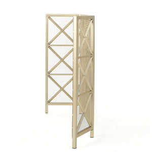 Margaret - 3 Panel Fireplace Screen Iron