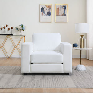 Oversized Accent Chair with Wide Arms for Living Room
