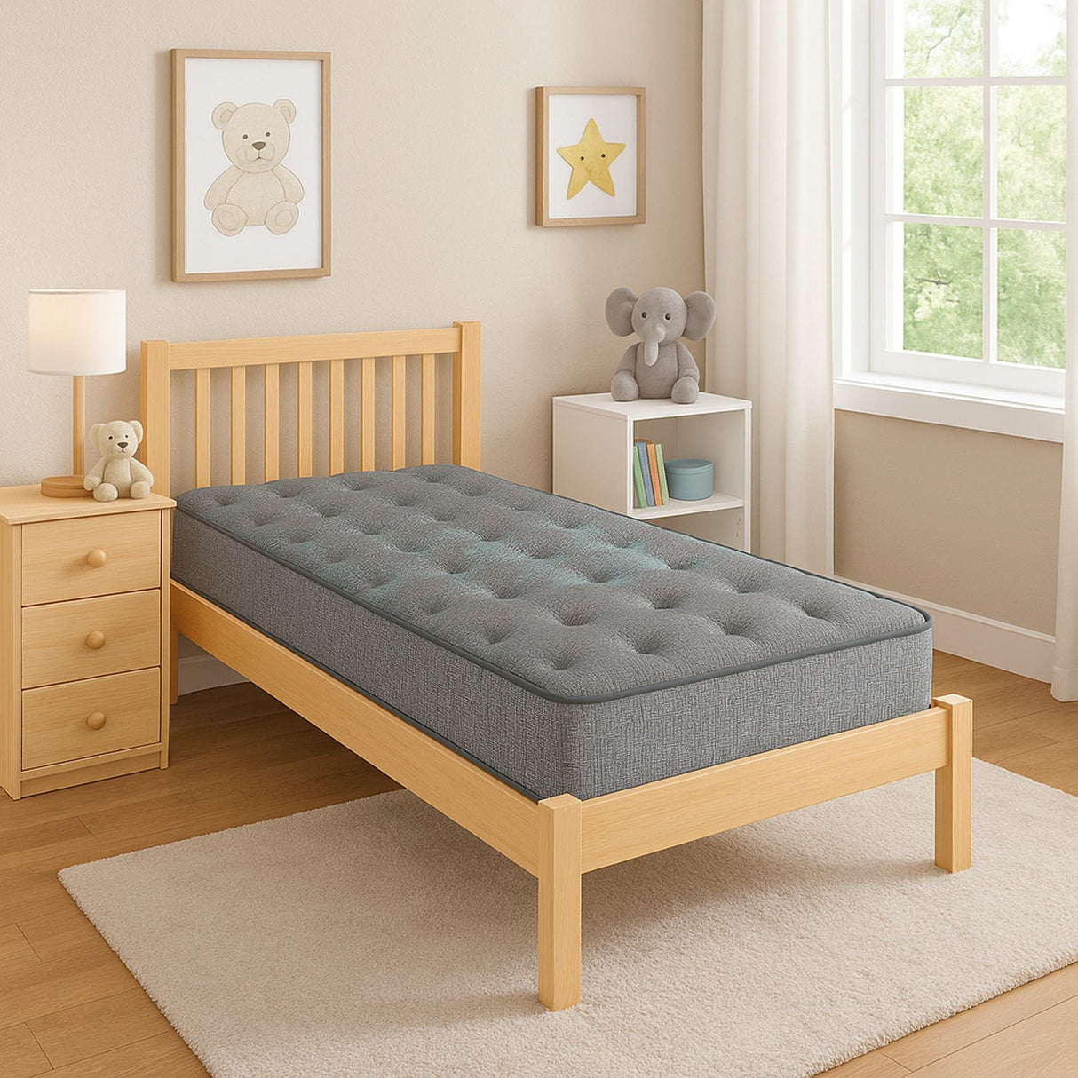 Comfort Care - 7" Foam Core Mattress, Medium Comfort