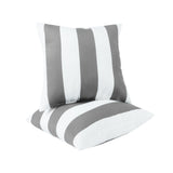 2 Pack Outdoor Throw Pillows (18x18 Inch)