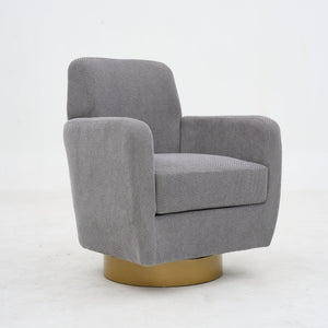 360 Degree Rotation Armchair Cotton Linen