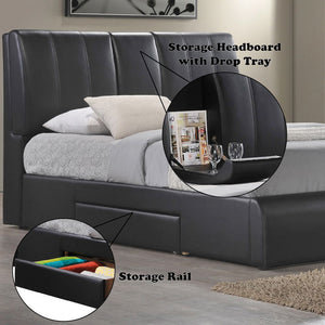 Kofi - Bed w/Storage